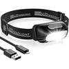 Rechargeable LED Headlamp - AIMOONSA - Standard Model - 200 Lm - 800 mAh - 5 Modes