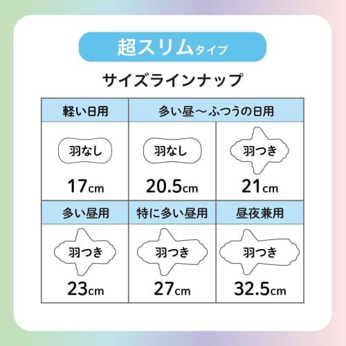 Ellis Lunafit Napkins, Bare Skin Feeling, Wingless, 17cm, 102 Count, Ultra Slim, Lightweight, Daily Use [.co.jp Exclusive] Bulk Purchase