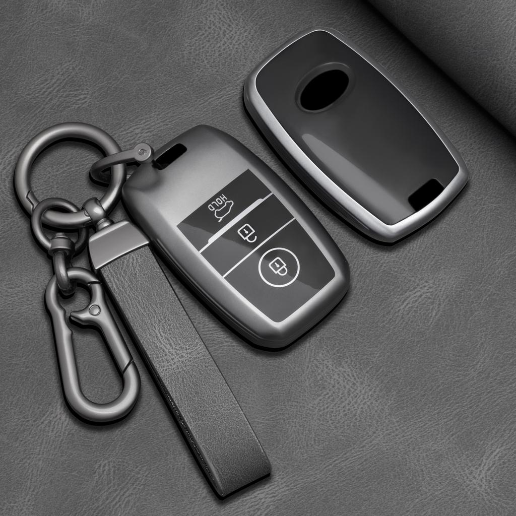 Tpu Auto Key Fob Cover Case Fit For Kia Sportage Cerato Optima K2 K3 K4 K5 Rio Picanto Soul Sorento Sedona Key Ring Auto Accessories
