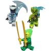 Building Block Season 13 Building Block Endured Figurine Villain Snake Monster Assembled Building Block Toy Man