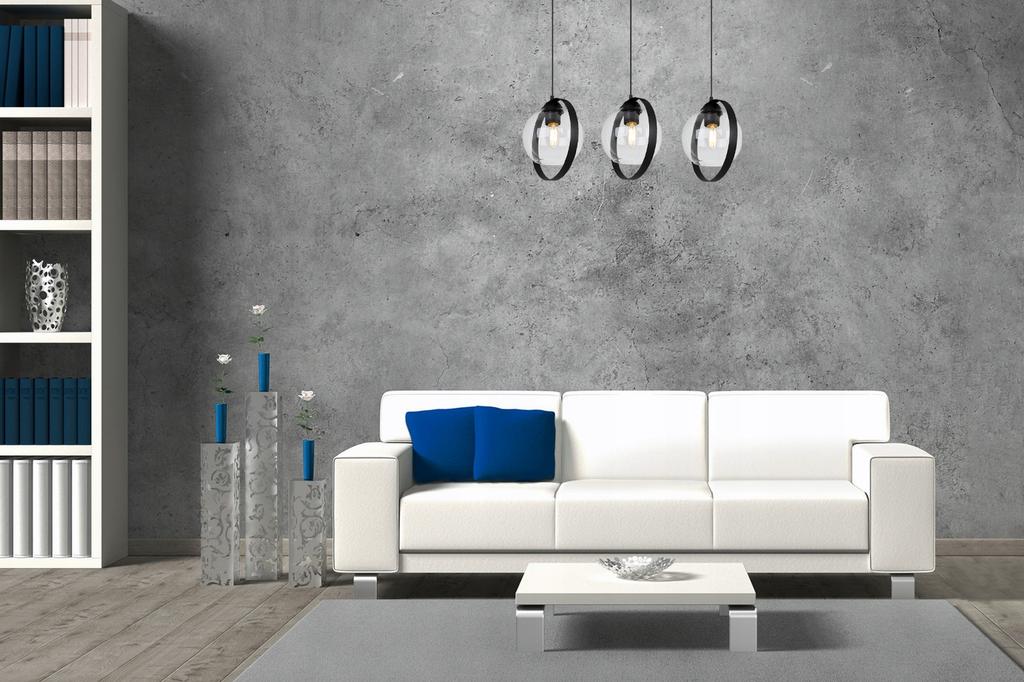 MODERN HANGING LAMP GLASS SHADE RINGS