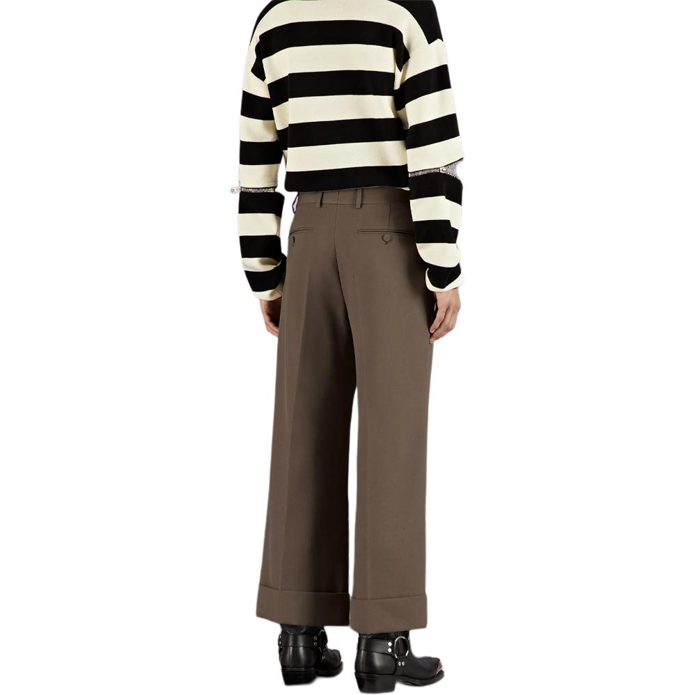 GUCCI Cosmogonie SS22 Casual Pants Men's Coffee 723677-ZAHE0-2144