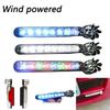1/2Pcs Car LED DayTime Running Light Wind Powered LED Floodlights Auxiliary Lighting Motorcycle Lamp Automobile Day Headlight