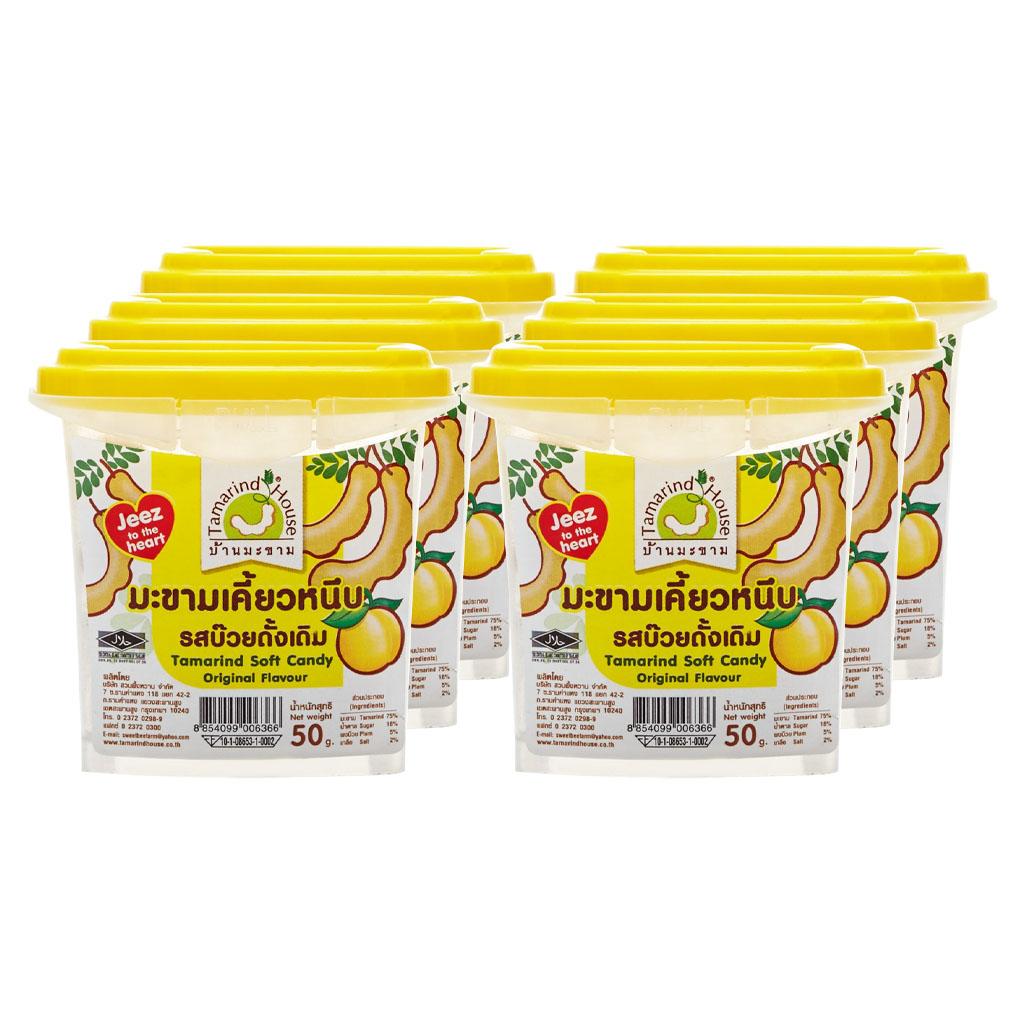 Tamarind House Tamarind Soft Candy Original Flavor 50 g. x 1 / 3 / 6 / 12 ks - Thajská svačina