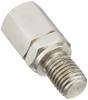 Tanax SS-4 Motorcycle Mirror Napoleon Slim Stainless Steel Adapter (Pack of 1) [Positive 0.4