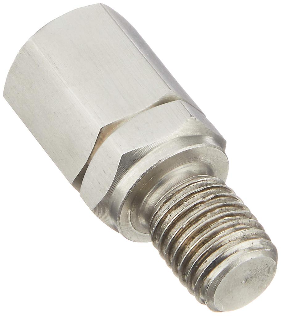 Tanax SS-4 Motorcycle Mirror Napoleon Slim Stainless Steel Adapter (Pack of 1) [Positive 0.4