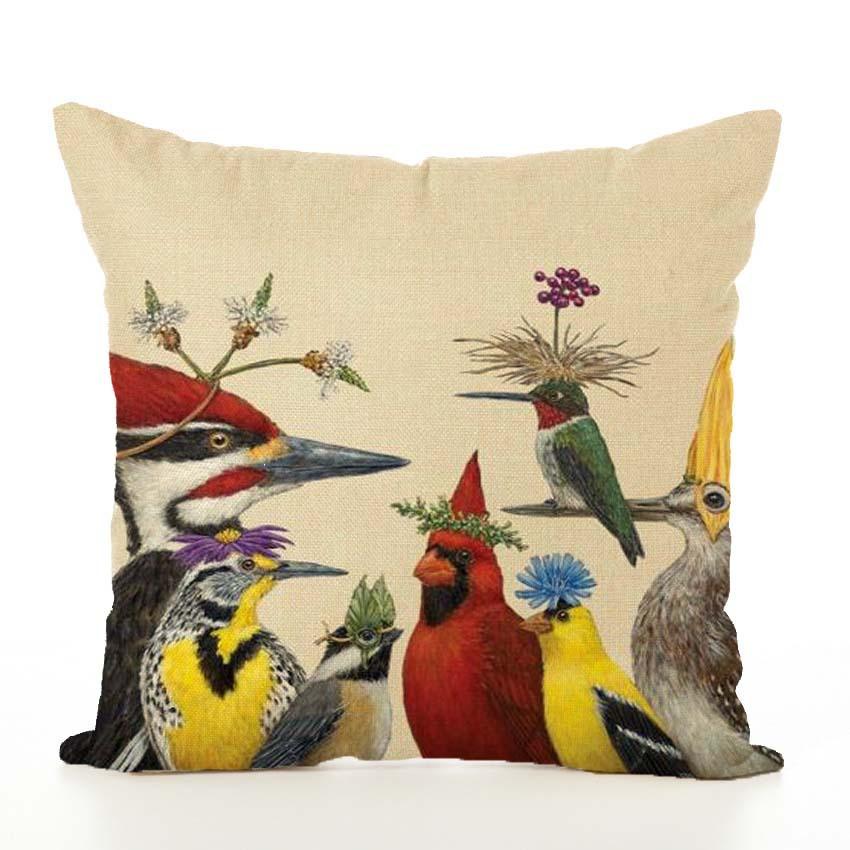 Luxurious 17.7" Animal Print Cushion Cover Adds Elegance To Any Sofa Or Car Interior