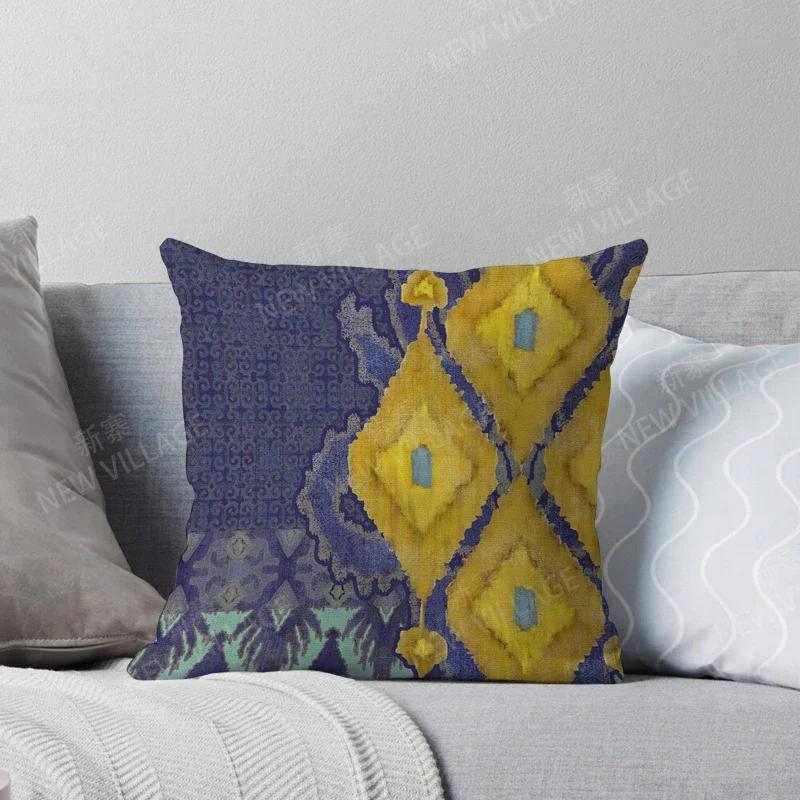 Fall Home Decor Autumn Living Room Throw Pillow Cover Sofa Boho Cushion Cover Morocco