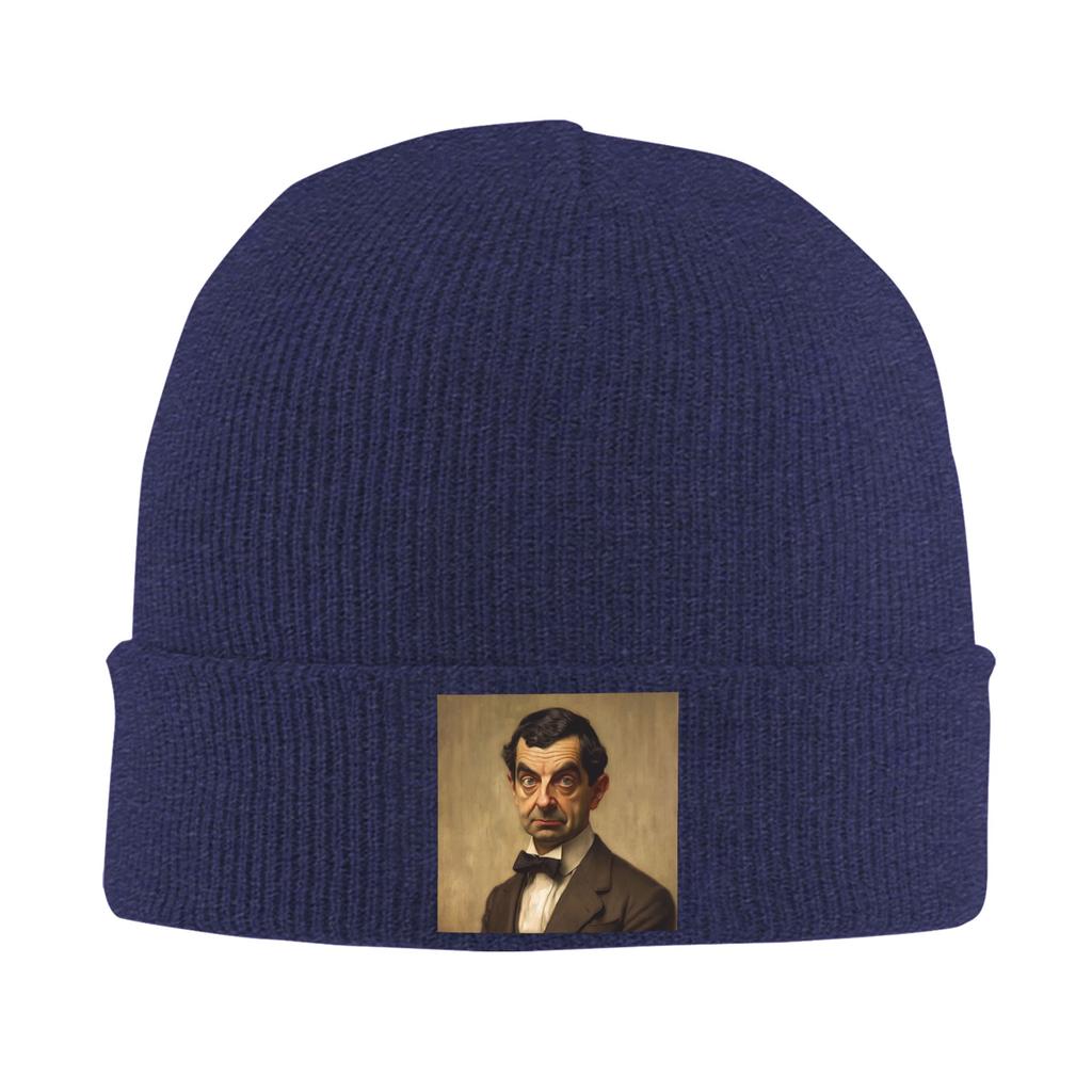 Mr Bean Whistler Mother Winter Skullies Beanies Hat Warm Autumn Knitted Hats Bonnet Caps for Women Men