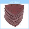 Versatile Triangle Sandpaper With Flannelette Backing 6 Holes 90*90*90mm