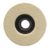 Quick Install Felt Buffing Pad For Vehicle Glass And Industrial Surfaces Maintenance Polishing Felt 115mm/125mm