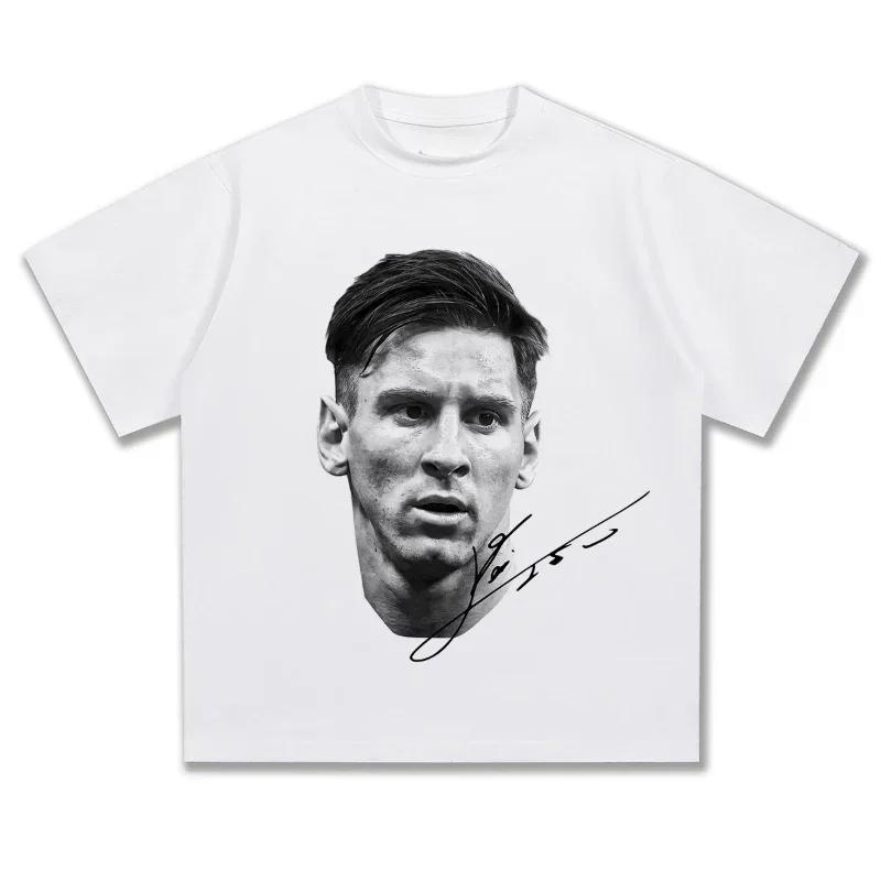 2025 CRISTIANO RONALDO Classics Football Superstar 7super Fashion Print Short Sleeve T-shirt Men Distress American Tshirt