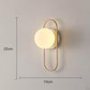 Mid Century Wall Sconces Lamp Luminaire with G9 Bulb Lighting Glass Shade Fixtures Hallway