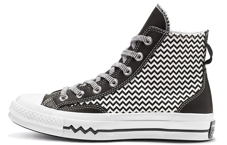 Converse Wmns Chuck 70 Mission-V High  Black White  41.5