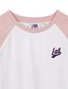 Enbiei Women'S Raglan Short Sleeve T-Shirt Off White