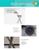 Multifunctional Folding Stainless Steel Walking Stick Cane with Tripod Stool for Outdoor Travel and Hiking.