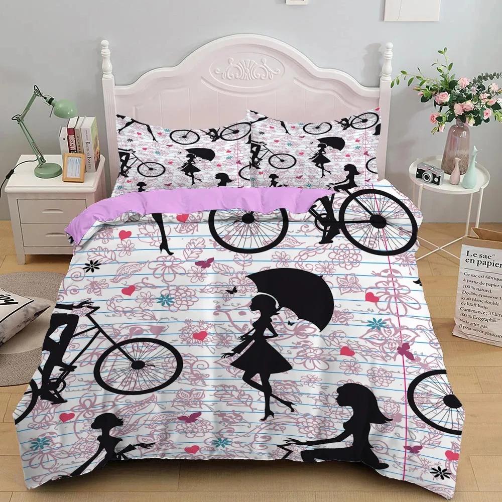 Beautiful Fairy Butterfly Duvet Cover Set Fantasy Butterfly Bedding Set Luxury Quilt Cover For Girls Woman Gifts King Bedspread