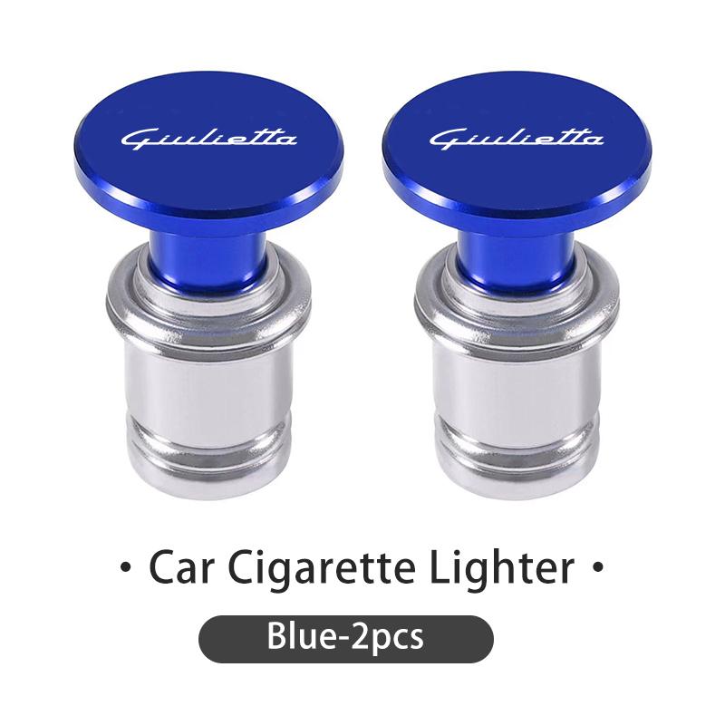 2026 Hot Sticker For Alfa Romeo Universal Car Aluminum Eject Button Cigarette Lighter Cover Giulietta 940 2010-2014 2015 2016 20