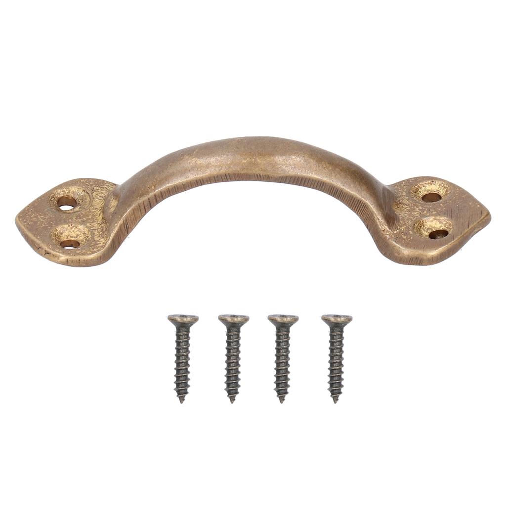 Retro Chinese Style Copper Handle Wardrobe Drawer Furniture Door Hardware Cabinet Drawers Dressers Pull Accessories