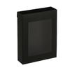 10Pcs Hot Kraft Paper Birthday Party Supplies Present Case Candy Wrapping Bag Cake Package Paper Gift Box Clear PVC Window