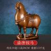Pure Ornament Brass Full To Success Zodiac Home Office Lucky Charm Copper Chinese Horse