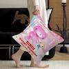 Cartoon G-gloomy Bear Personalized Pillow Cover Kids Bedroom Wild Party Decor Pillowcase Kid Birthday Shower Gift