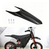 Ebike Rear Guard Part for Tuttio 01 Electric Dirt Bike, Black ABS Molded Mudguard with Screw and Washer Hardware
