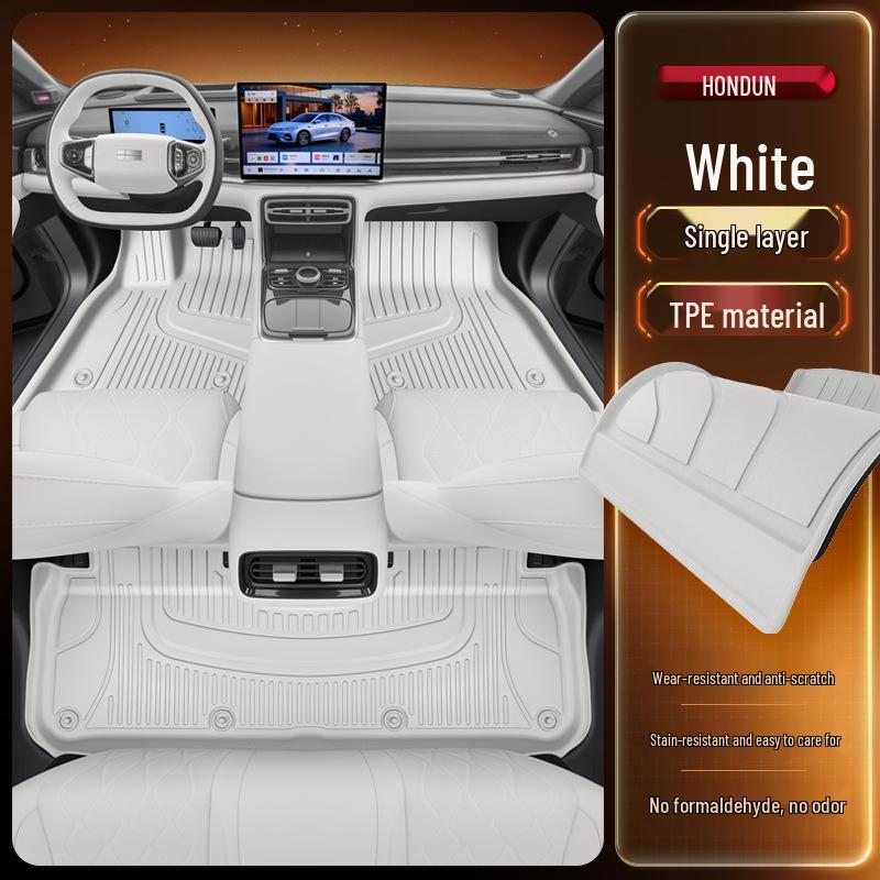 Floor Mats for Geely Galaxy A7 (2025) - TPE Car Interior Modification Accessory
