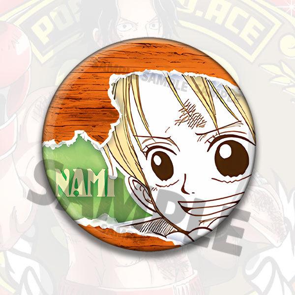 One Piece Anime Badge Pins Luffy Ace Law Childhood Cartoon Brooch Keychain Shiny Film Button Accessories Merchandise Collection