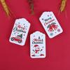 2026 Christmas Gift Tags: Reindeer, Santa, Snowman Design Hang Tags, Christmas Cards In Stock