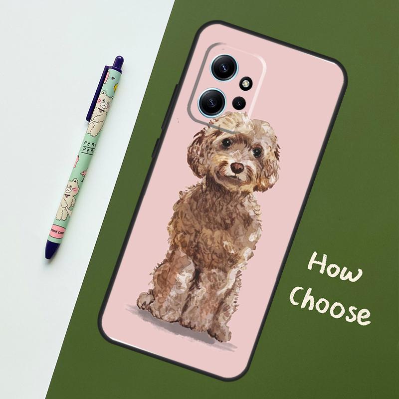 

Cute Cockapoo Dog Case For Xiaomi Redmi Note 14 10 11 12 13 15 Pro Plus Cover For Redmi 15 15C 14C 12C 10C 13C Redmi 15 5G