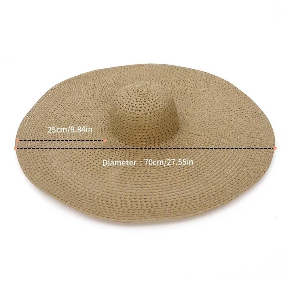 Straw Straw Hat UV Protection Bucket Hat New Sunshade Cap  Outdoor Garden Fishing Vacation