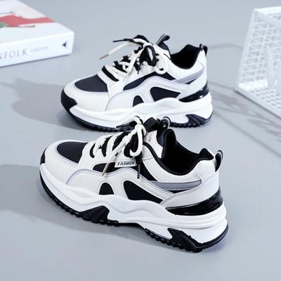 Scarpe Vulcanizzate da Donna Piattaforma Sneakers da Donna Traspiranti con Lacci Scarpe Casual da Donna Scarpe Chunky Classiche da Donna Tenis De Mujer