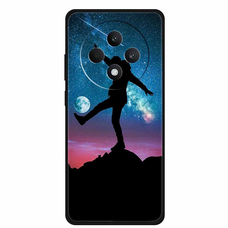 Soft Silicone Cover For Oppo Reno12 F 5G Case 12 F 4G Cartoon TPU Wolf Lion Phone Case For Oppo Reno12 FS Back Covers Capa Coque