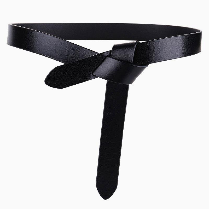 1pcs Fashion Belt Knot Belts for Women Soft Knotted Strap Belt Long Dress Accessories Lady Vintage Strap Female Waistband 2023