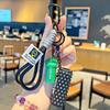 Bag Charm Detachable Barbell Plates Water Cups Simulation Dumbbells  Creative Dopamine Fitness Series Pendant