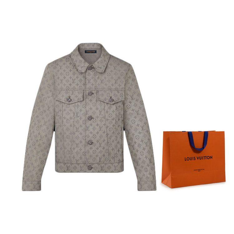 LOUIS VUITTON Jacket Men's Brown 1A8FH0