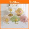 Childrens Straw Hat For Kids Summer Sun Protection With Wide Brim For Beach Outings
