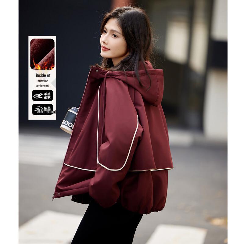 

Женская зимняя парка с плюшевой подкладкой L