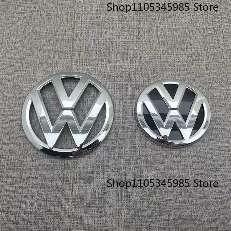 Car Front Grill Emblem Rear Trunk Lid Badge For Volkswagen MK7 2014 2015 2016 2017 Golf 7 Replacement Black Auto Accessories ol.056
