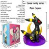 Eevee Family: Moon Leaf Sprite Desktop Ornament – Cute Pokémon Figure