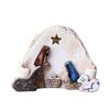 Resin Craftsmanship Under The Stars Nativity Home Interior Desktop Ornament