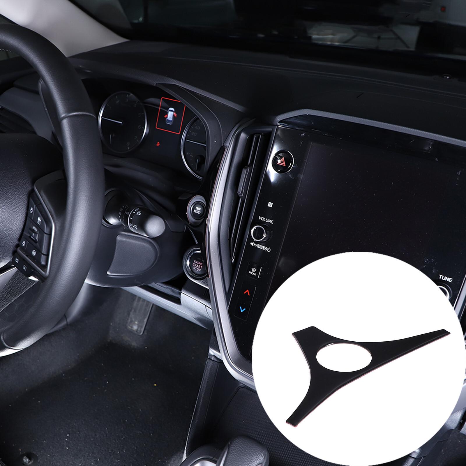 Glossy Piano Black Subtotal Mileage Panel Sticker For Subaru Crosstrek 2024+