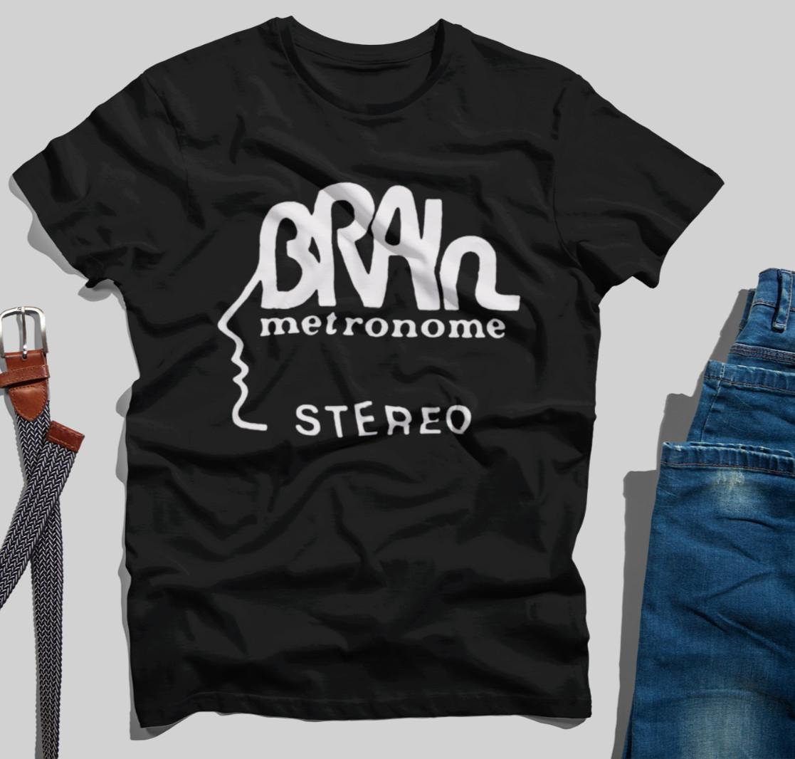Brain Records records t shirt krautrock XXXL