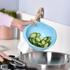 Rice Sieve Plastic Colander Kitchen Drain Basket with Handles Rice Bowl Strainer Strainer Basket Sink Drain Kitchen Tools