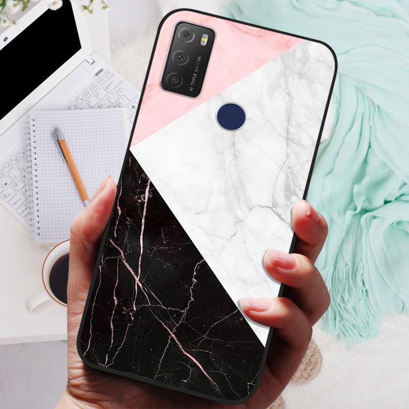 For TCL 20Y 6156D Case Silicone Shockproof Soft TPU Phone Cover For TCL 20Y 20E 6125F Funda for TCL20Y TCL20E Capa Cartoon Shell