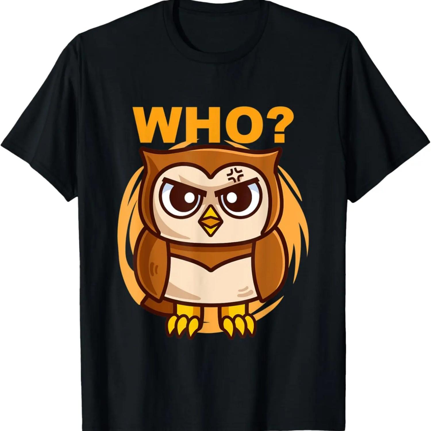Who - Ornithologist Ornithology Owlet Owl Lover Bird Hunter T-Shirt S