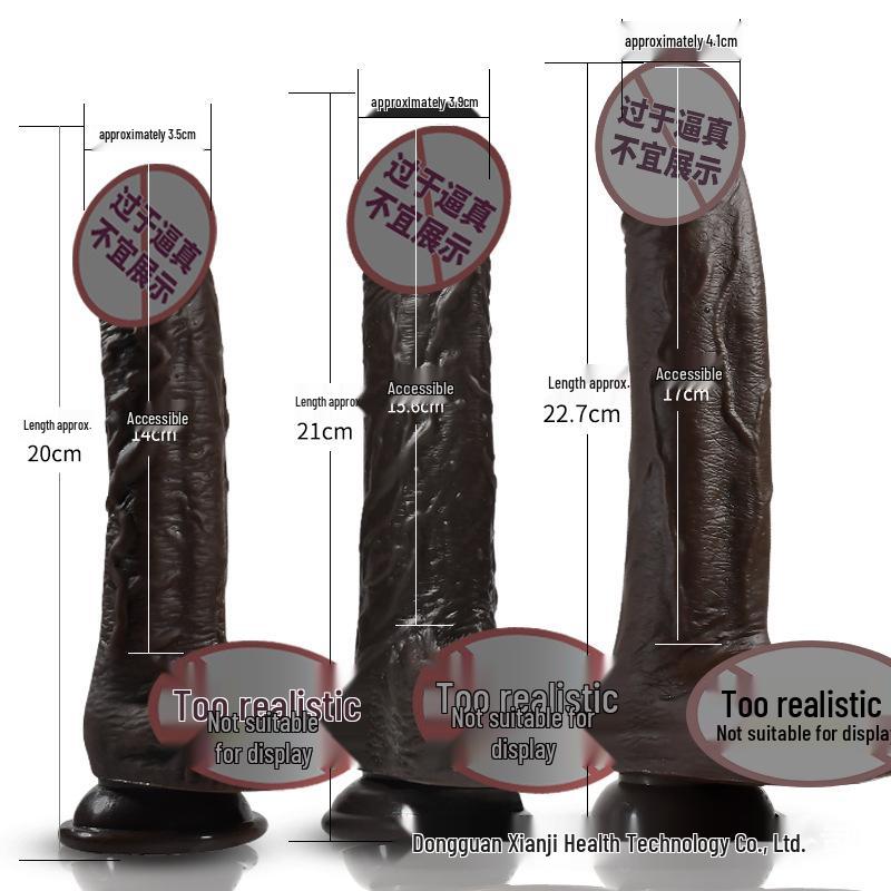 Realistic Telescopic Vibrating Dildo for Women - Adult Sex Toy