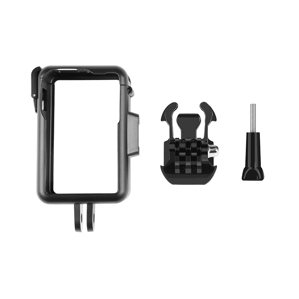 Camera Cage Protective Housing Case Mount With Adapters Protective Cover Compatible For DJI Osmo Action 3 4