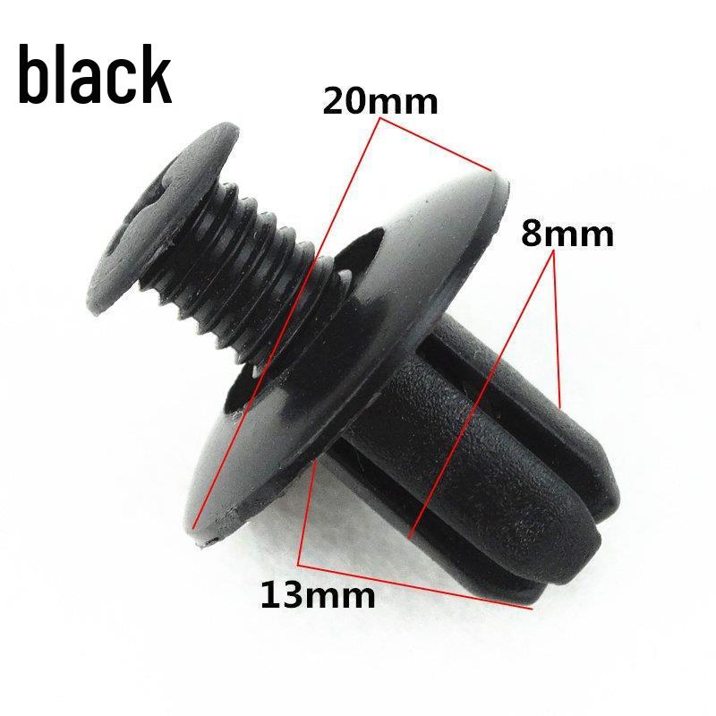 Screw Card Through-hole Nail Decorative Panel Door Fixing Expansion Rivet Clip Cover